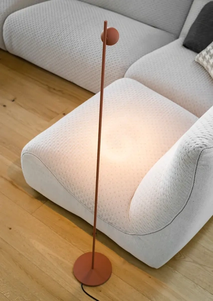 Торшер Compass P-4078 59 TERRACOTTA от интернет-магазина IDODOM.RU