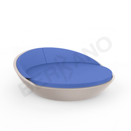 Шезлонг Riviera Cappuccino, Navy