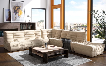 Диван ДеФранс™️ прямой 2-х местный - Омега велюр