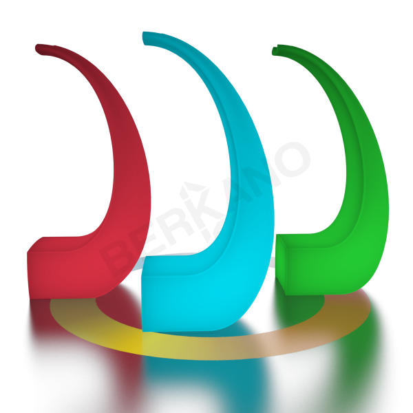 Скамья Track Loop Snow White RGB ACC подсветка от батареек