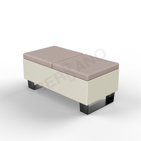 Скамейка Brick 120 Bone Brown, Cappuccino