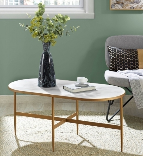 Журнальный столик Elisenda 100 х 50 см от интернет-магазина IDODOM.RU