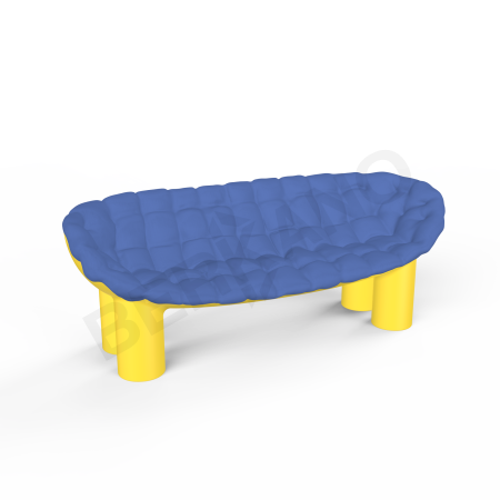 Диван SLON Yellow, Navy