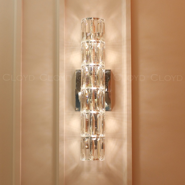 Бра Cloyd EPICURE W5 / выс. 45 см - хром (арт.20261) от интернет-магазина IDODOM.RU