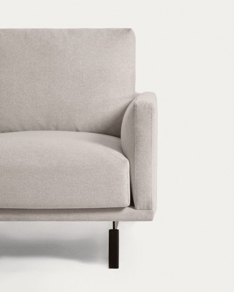 3-местный диван Galene бежевый с левым шезлонгом, 194 см от интернет-магазина IDODOM.RU