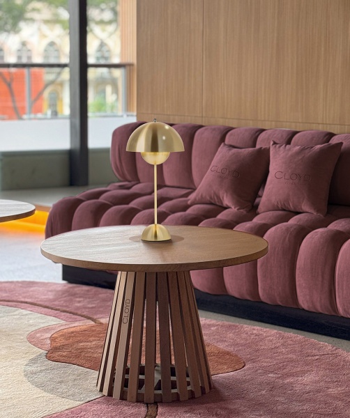 Настольная лампа Cloyd ERMA-B T1 / выс. 50 см - золото (арт.30131) от интернет-магазина IDODOM.RU