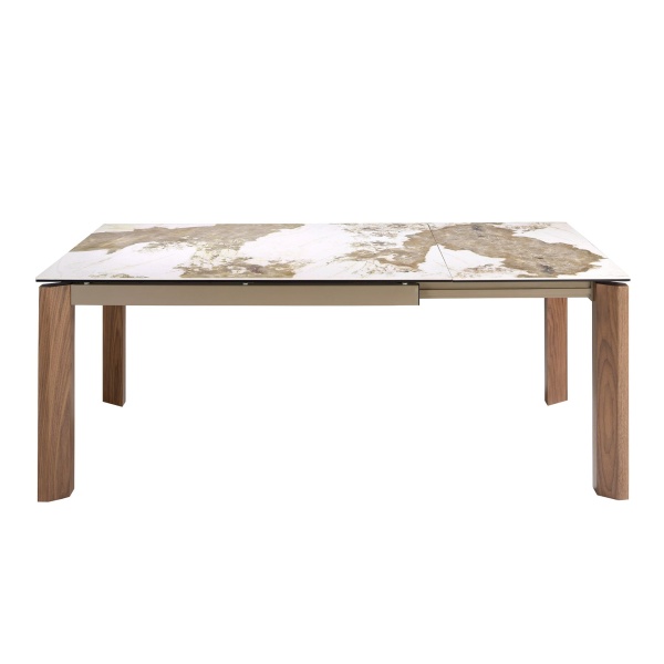 Раздвижной обеденный стол 1118/MC1863DT из мраморной керамики от интернет-магазина IDODOM.RU