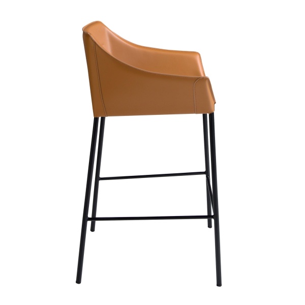 Барный стул 4145/CS931A коричневый из экокожи от интернет-магазина IDODOM.RU