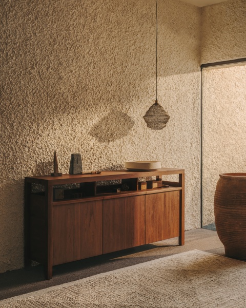 Сервант Sashi из массива тикового дерева 180 x 85 см от интернет-магазина IDODOM.RU