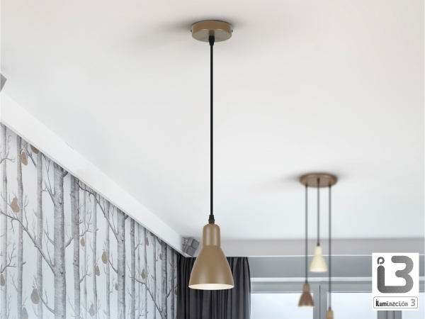 Afra Подвесной светильник 1L коричневый от интернет-магазина IDODOM.RU