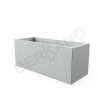 Кашпо Cubric 150*60 DB White Granite