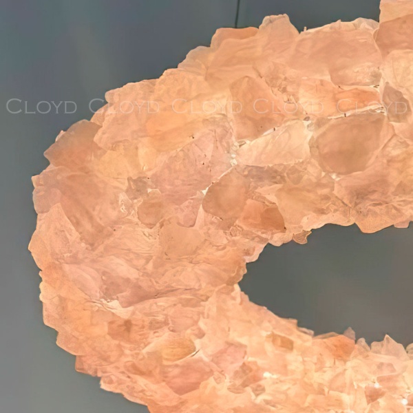 Люстра Cloyd EDEL-E C1 / Ø60 см - кварц - хром (арт.12549) от интернет-магазина IDODOM.RU