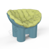 Кресло SLON Blue Pine, Green