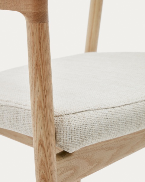 Чехол для стула Alocs из бежевого шенилла от интернет-магазина IDODOM.RU