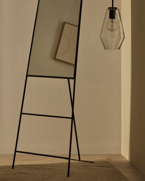 Зеркало Norland в полный рост из черного металла 55 x 166 см от интернет-магазина IDODOM.RU