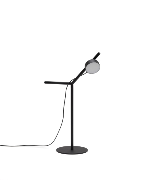 Настольная лампа Orey из черного металла с многопозиционным точечным светильником от интернет-магазина IDODOM.RU