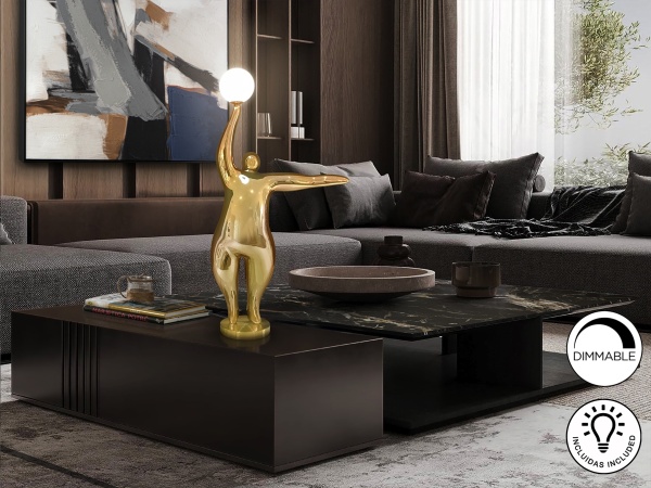 Фигура El globo 1L - золотая от интернет-магазина IDODOM.RU