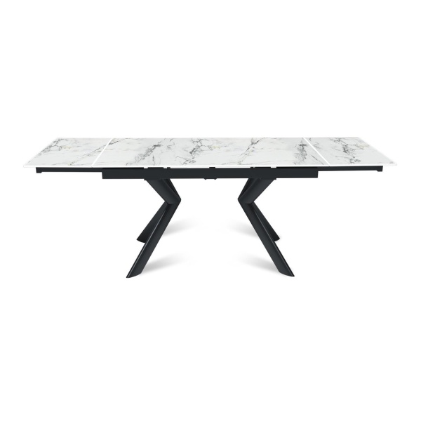 Стол раскладной Bridge (140+40+40), керамика глянцевая Ice Jade от интернет-магазина IDODOM.RU