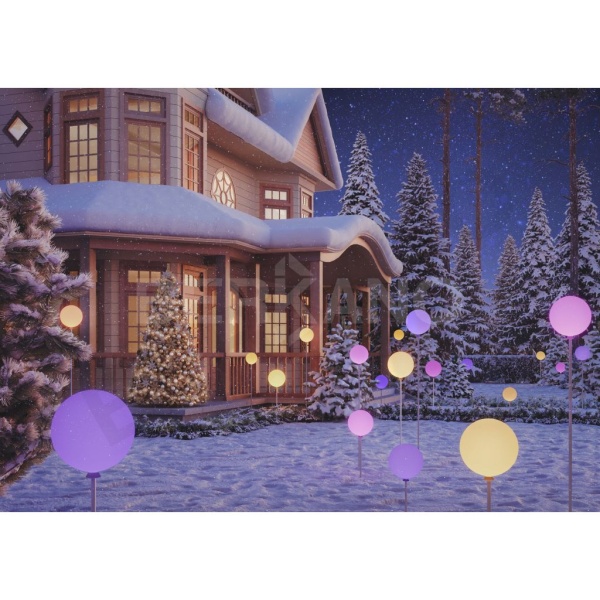 Шар Balloon 30 Snow White RGB от интернет-магазина IDODOM.RU