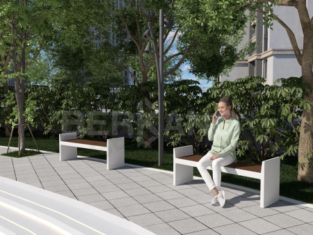 Скамейка Нейбенч Snow White от интернет-магазина IDODOM.RU