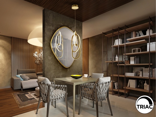 Люстра Nexo 3L золотая от интернет-магазина IDODOM.RU