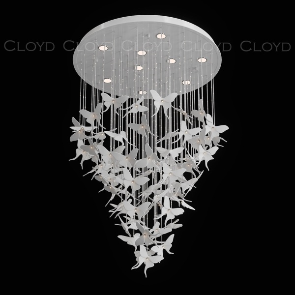 Люстра Cloyd TROPICA C9 / выс. 120 см - керамика - белый (арт.11531) от интернет-магазина IDODOM.RU