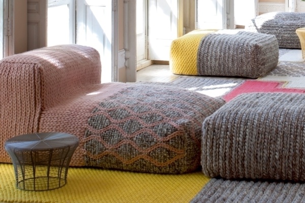 Пуф модульный Mangas Space Rhombus Pink от интернет-магазина IDODOM.RU