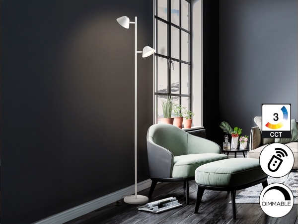 Taros Торшер 2L белый от интернет-магазина IDODOM.RU