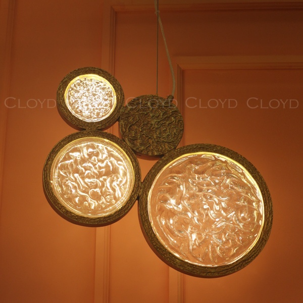 Подвесной светильник Cloyd MANOA-A P3 / латунь (арт.11243) от интернет-магазина IDODOM.RU