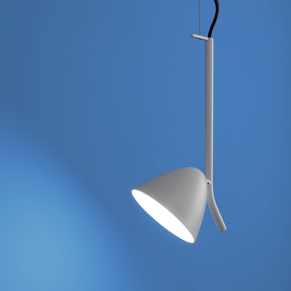 Люстра Flash 1L белая от интернет-магазина IDODOM.RU