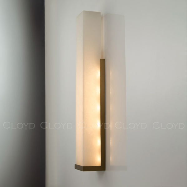 Бра Cloyd ISOKRAT-B W1 / выс. 50 см - латунь (арт.20421) от интернет-магазина IDODOM.RU