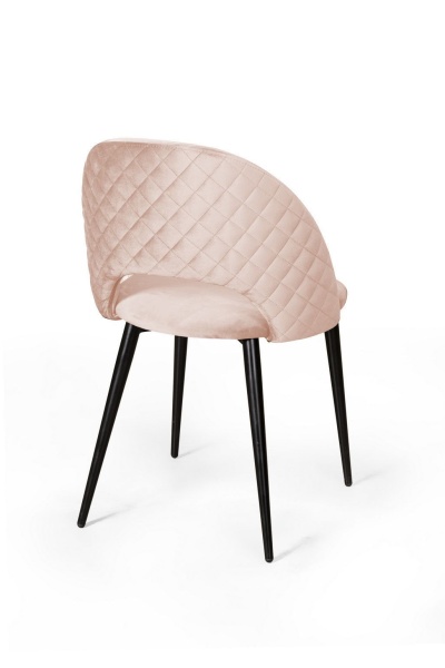 Стул Max ромб, бархат светло-бежевый 2 от интернет-магазина IDODOM.RU