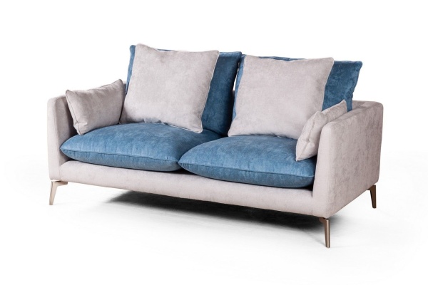 Brussels диван двухместный прямой, замша Breeze от интернет-магазина IDODOM.RU