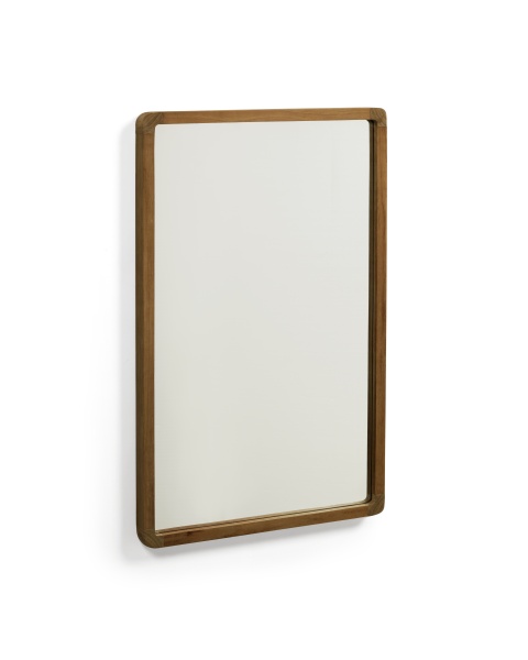 Shamel Зеркало из массива тика с отделкой под орех 45 x 70 см от интернет-магазина IDODOM.RU