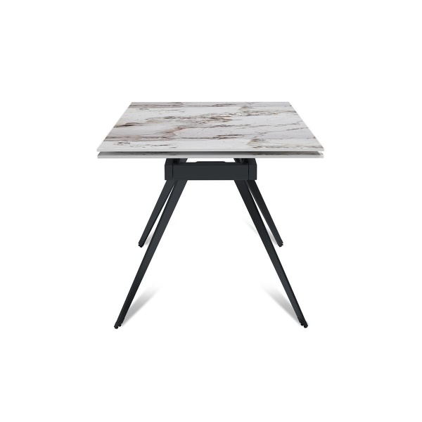 Стол раскладной Rhein (140+40+40), керамика глянцевая Pandora от интернет-магазина IDODOM.RU