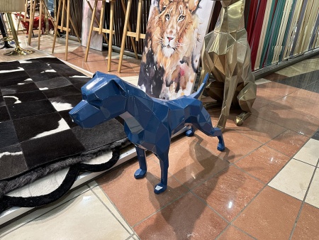 Питбуль(Геймдог).   Финиш: окрашивание по каталогу цветов Rall. Цвет Синий. от интернет-магазина IDODOM.RU