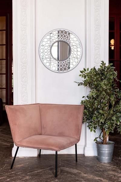 Зеркало Round Silver от интернет-магазина IDODOM.RU