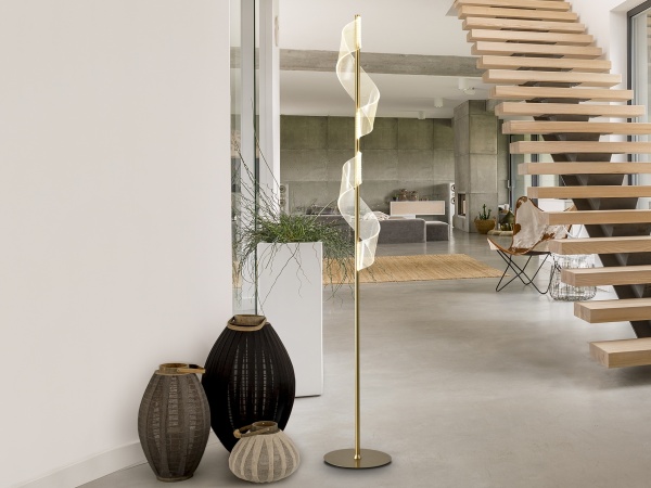 Velas Торшер LED золотой от интернет-магазина IDODOM.RU