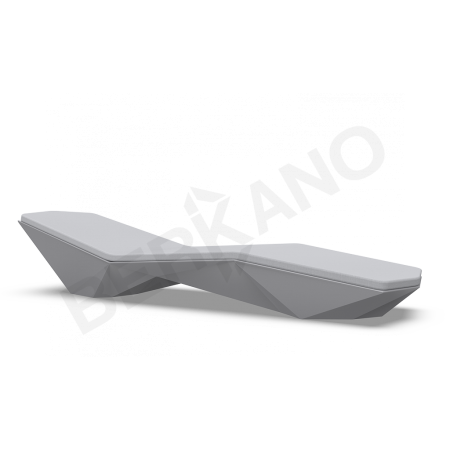 Шезлонг Quaro с подушками Graphite, Gray