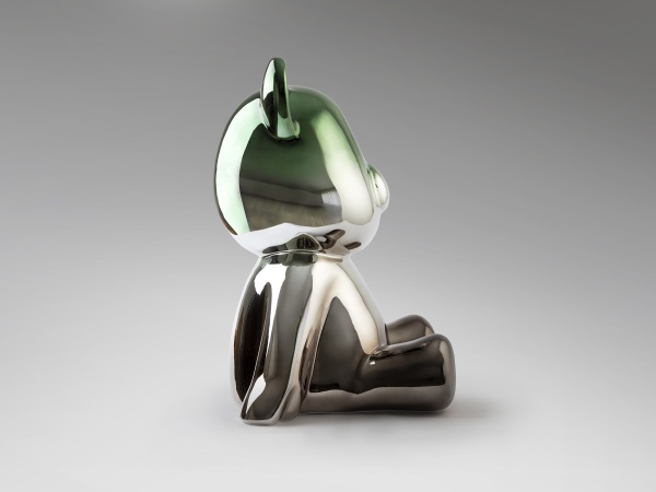 Osito Декоративная фигура -серый/зеленый от интернет-магазина IDODOM.RU