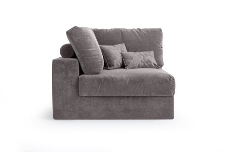 Модуль диван Элизиум угловой - Эконом микровелюр