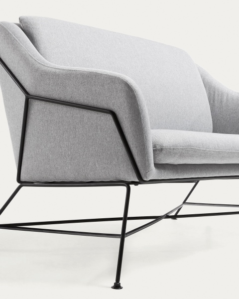 Диван Brida серый 128 см от интернет-магазина IDODOM.RU