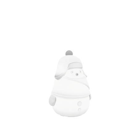 Светящийся снеговик Светильник Mr,Snowman S Snow белого цвета
