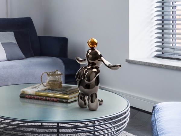 Conejo Декоративная фигура серый/оранжевый от интернет-магазина IDODOM.RU