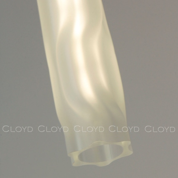 Подвесной светильник Cloyd ICEBERG-A P1 / Ø8 см - хром - белое матовое стекло (арт.11656) от интернет-магазина IDODOM.RU