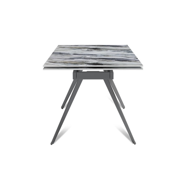 Стол раскладной Rhein (140+40+40), керамика глянцевая Cold Jade от интернет-магазина IDODOM.RU