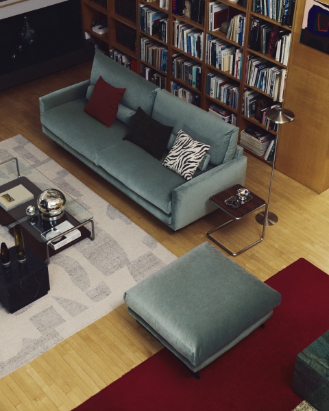 Торшер Nuvira из светло-серого металла от интернет-магазина IDODOM.RU