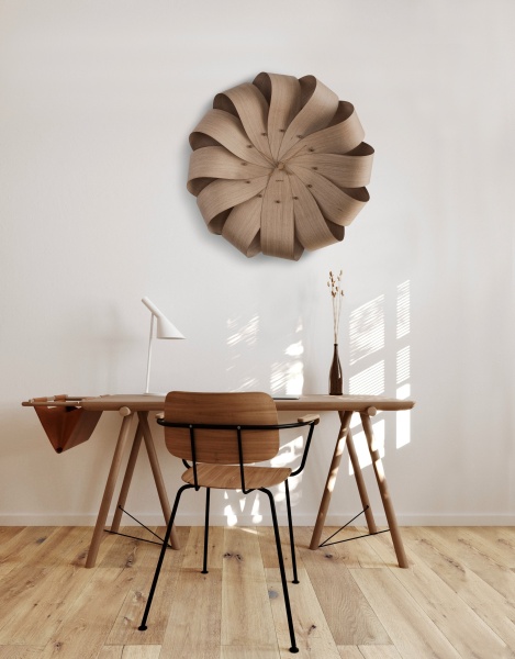 Часы Nomon Brisa XL дуб от интернет-магазина IDODOM.RU