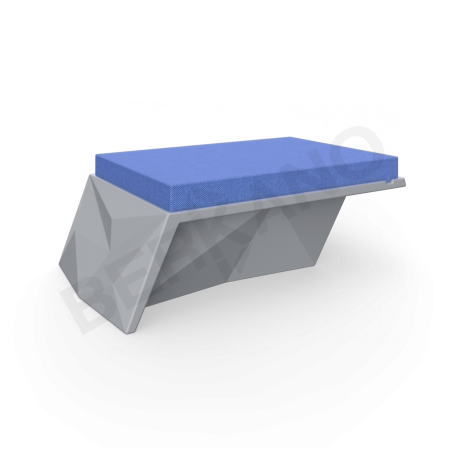Угловой модуль Quaro с подушками Graphite, Navy