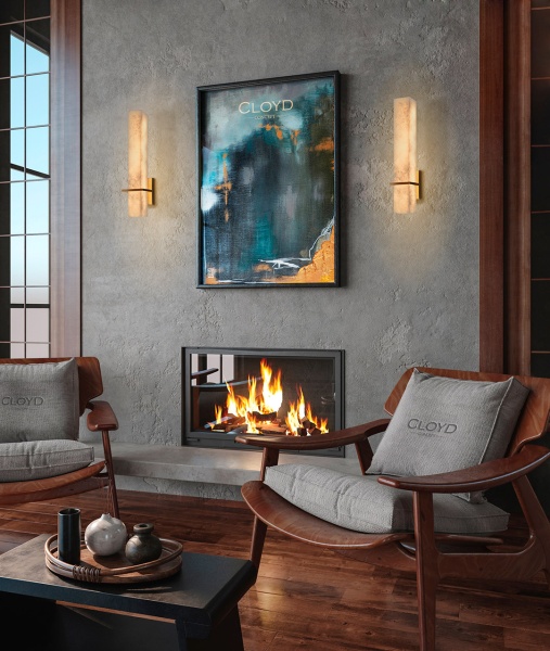 Бра Cloyd BEGRIFF W1 / алебастр -латунь (арт.20325) от интернет-магазина IDODOM.RU